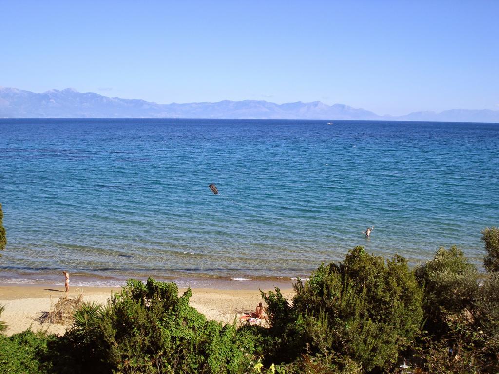 Villa Panorama Michalis Haikos Two Minutes Walk To The Beach Peroulia Kompoi Luaran gambar