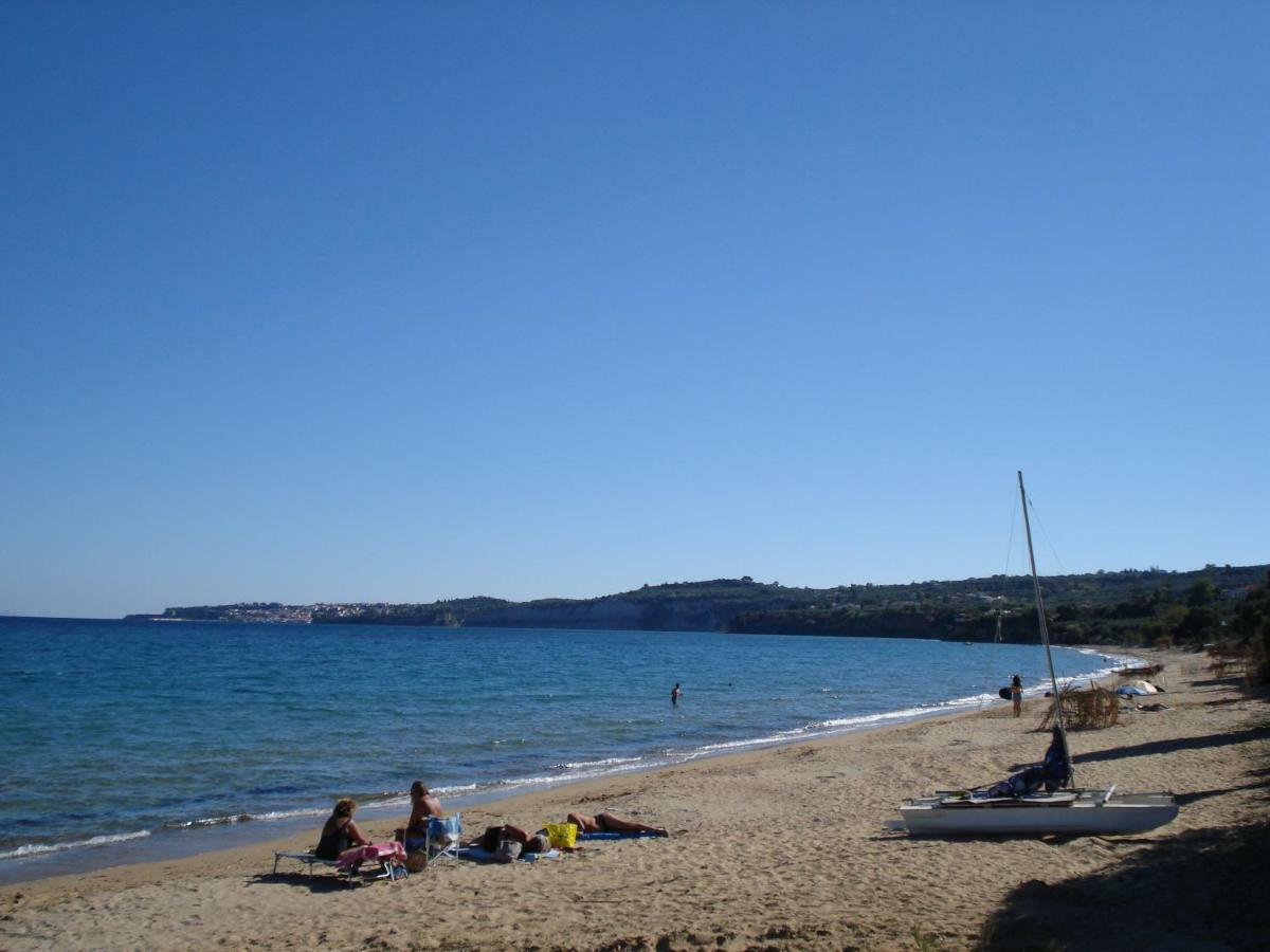 Villa Panorama Michalis Haikos Two Minutes Walk To The Beach Peroulia Kompoi Luaran gambar