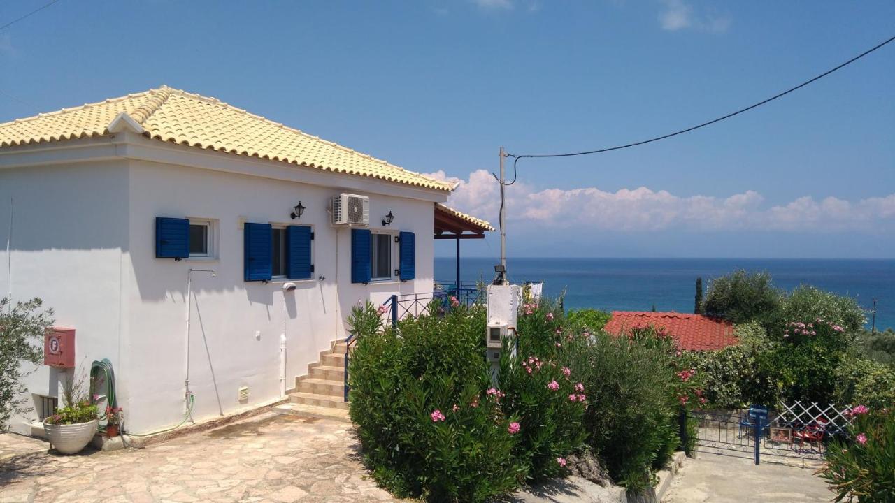 Villa Panorama Michalis Haikos Two Minutes Walk To The Beach Peroulia Kompoi Luaran gambar